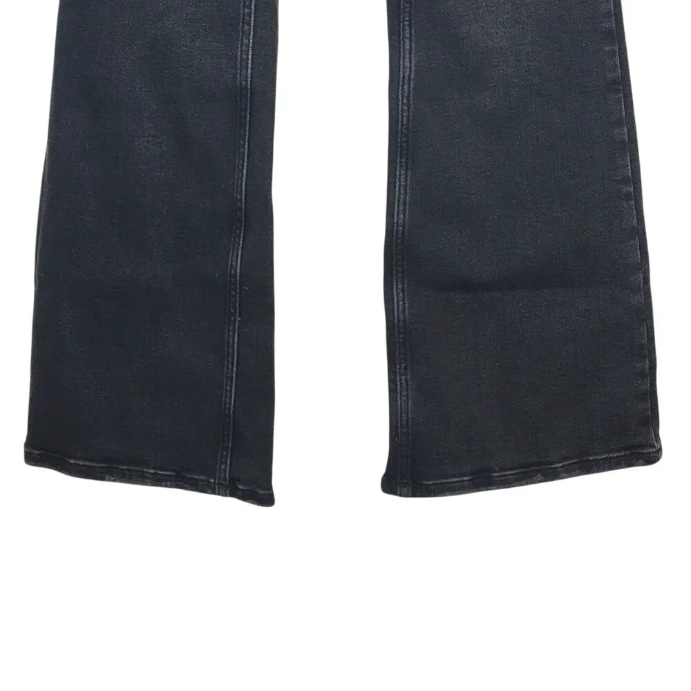 Free People We the Free Heirloom Bootcut Jeans Mid Rise Black Magic 28 NWT
